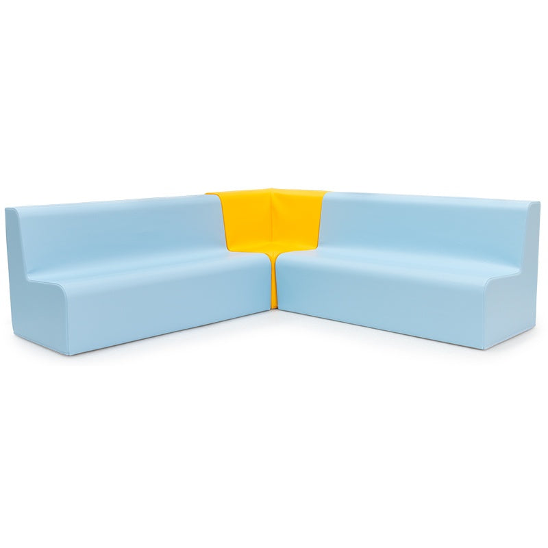 Conjunto com Sofá de Canto e Dois Sofás Duplos - NOVEDUC Equipamento Laboratório e Formação Profissional