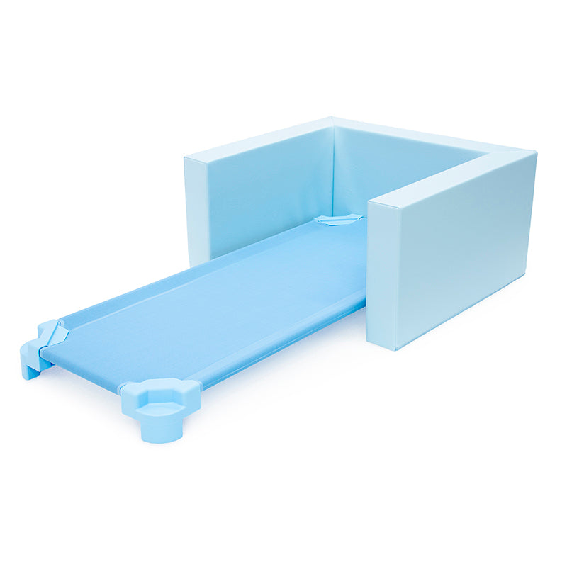 Contorno para Catre em Tela Plastificada - NOVEDUC Equipamento Laboratório e Formação Profissional