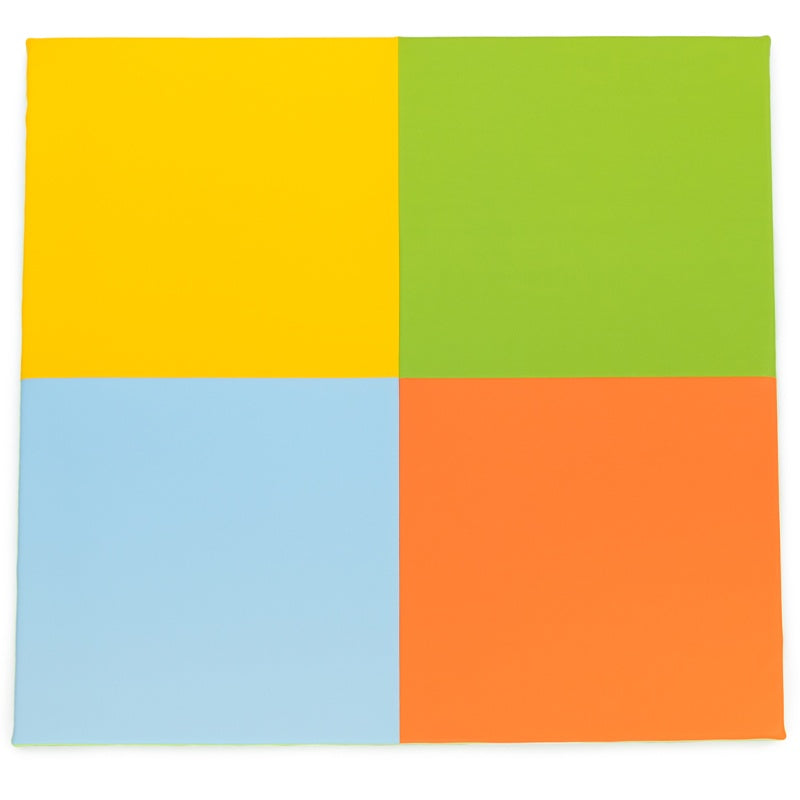 Tapete 4 Cores Claras 130 x 130 x 3 cm - NOVEDUC Equipamento Laboratório e Formação Profissional