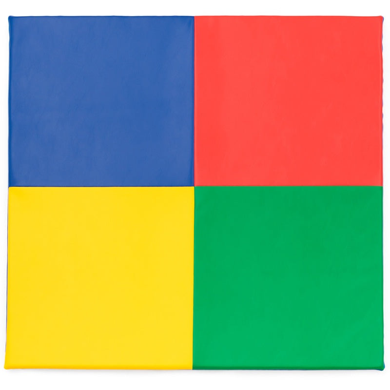 Tapete 4 Cores Fortes 130 x 130 x 3 cm - NOVEDUC Equipamento Laboratório e Formação Profissional