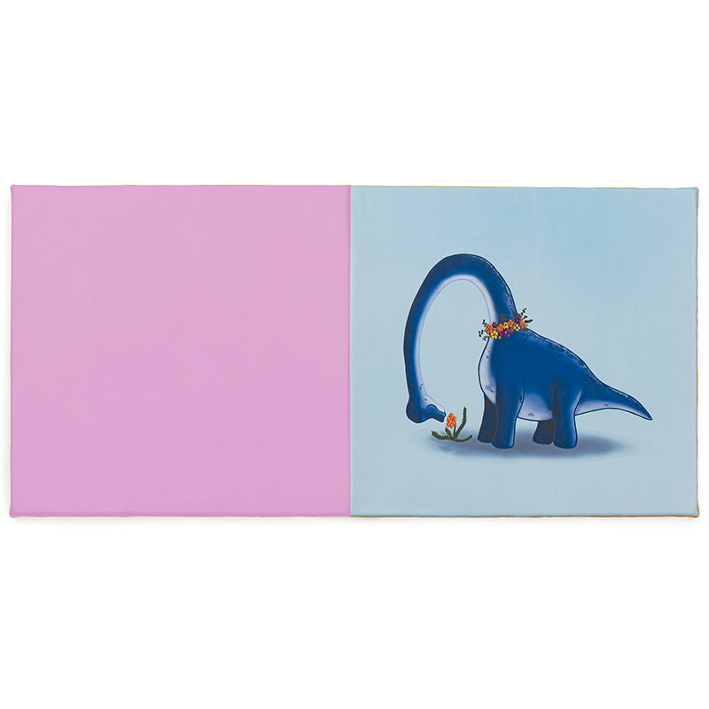 Tapete Bicolor Dino no Jardim - NOVEDUC Equipamento Laboratório e Formação Profissional