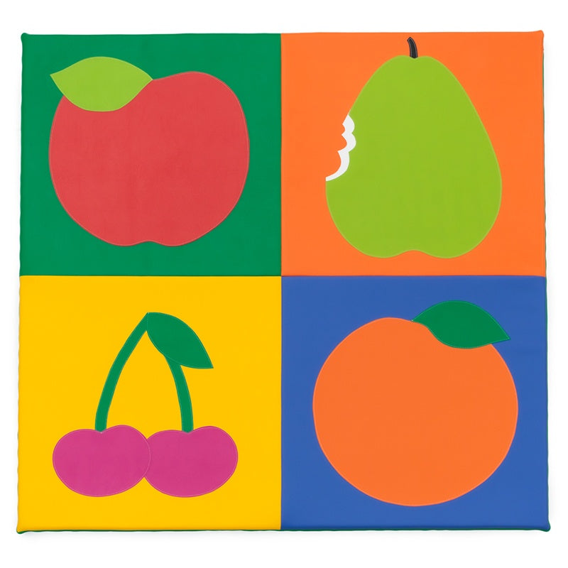 Tapete Frutos 130 x 130 x 3 cm - NOVEDUC Equipamento Laboratório e Formação Profissional