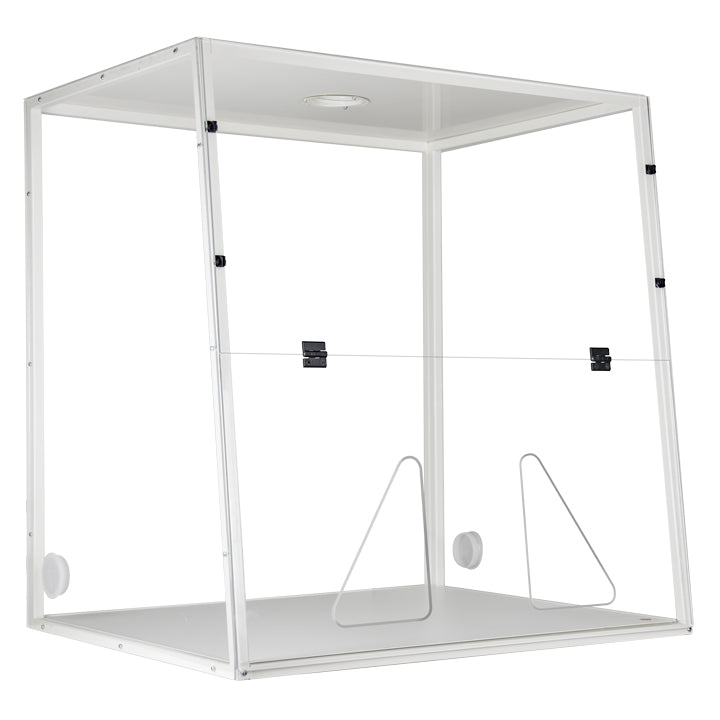 Hotte Cabine Segurança 900mm - Duas Mãos - NOVEDUC Equipamento Laboratório e Formação Profissional