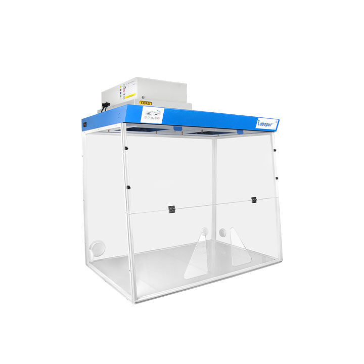 Hotte Cabine Segurança Labopur 1200mm - Duas Mãos, 1 Filtro - NOVEDUC Equipamento Laboratório e Formação Profissional