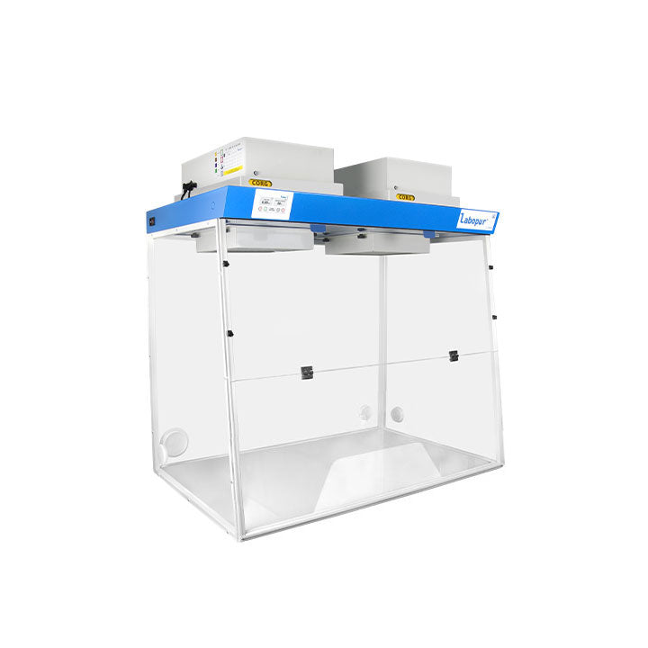 Hotte Cabine Segurança Labopur 1200mm - Trapézio, 2 Filtros - NOVEDUC Equipamento Laboratório e Formação Profissional