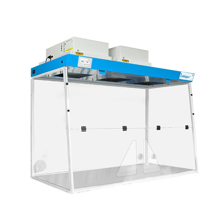 Hotte Cabine Segurança Labopur 1500mm - Duas Mãos, 2 Filtros - NOVEDUC Equipamento Laboratório e Formação Profissional