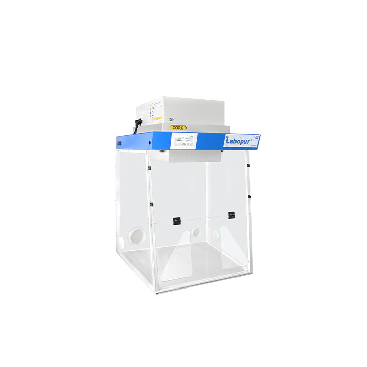 Hotte Cabine Segurança Labopur 600mm -  Duas Mãos - NOVEDUC Equipamento Laboratório e Formação Profissional