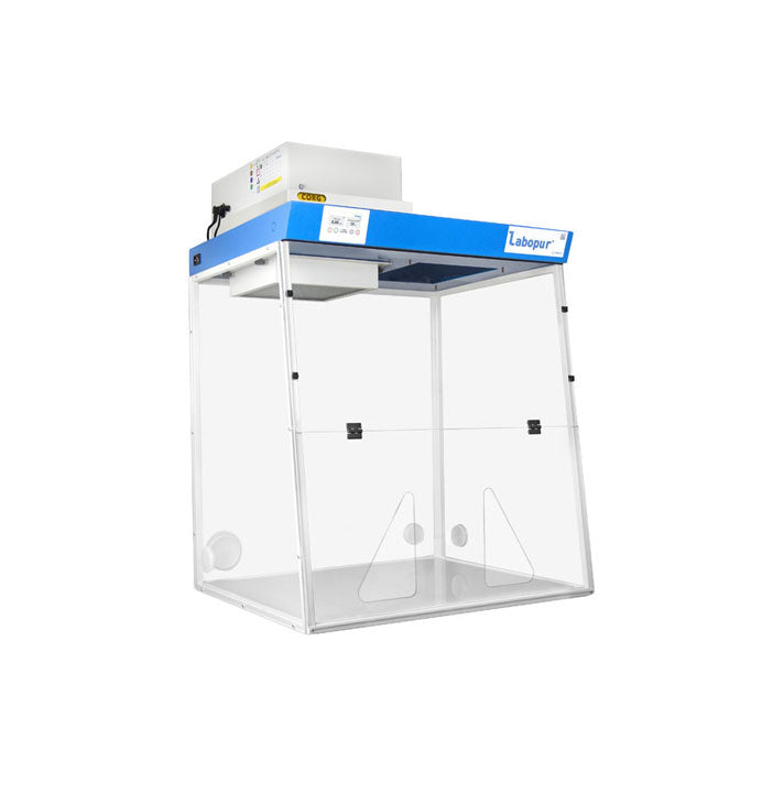 Hotte Cabine Segurança Labopur 900mm - Duas Mãos, 1 Filtro - NOVEDUC Equipamento Laboratório e Formação Profissional