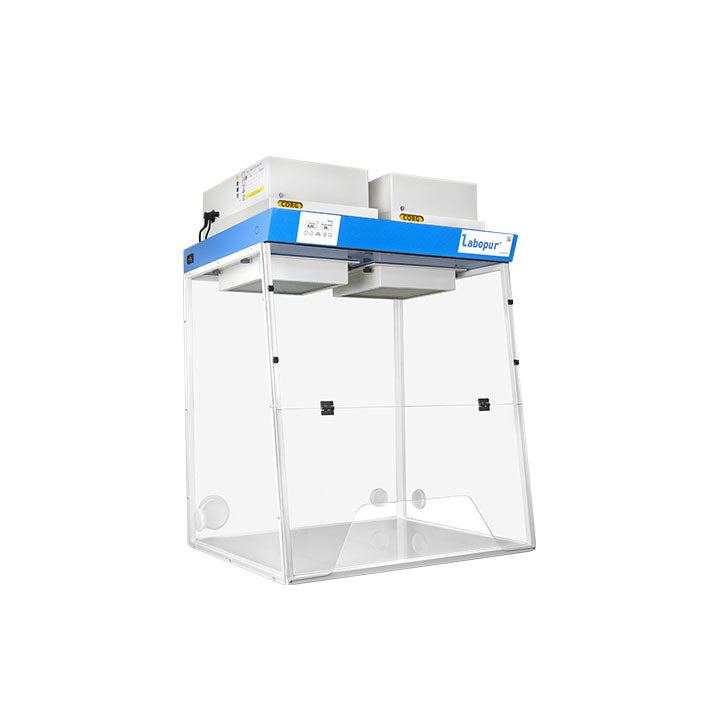 Hotte Cabine Segurança Labopur 900mm - Trapézio, 2 Filtros - NOVEDUC Equipamento Laboratório e Formação Profissional