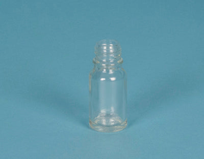 Frasco conta gotas transparente boca estreita DIN18