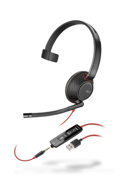 AURICULARES BLACKWIRE 5210,C5210,USB-A,WW - NOVEDUC Equipamento Laboratório e Formação Profissional