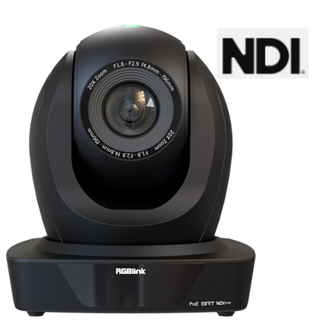 CAMERA PTZ 12X HDMI/SDI/LAN POE, TALLY Y NDI, ABERTURA FOCAL 70.28º - NOVEDUC Equipamento Laboratório e Formação Profissional