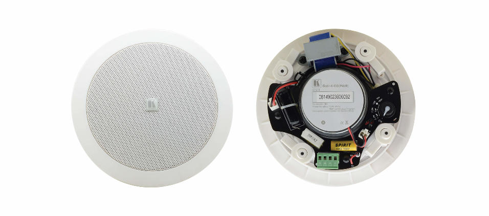 COLUNA DE TETO 4'' COR: BRANCO 40W - NOVEDUC Equipamento Laboratório e Formação Profissional