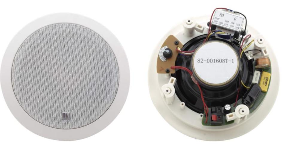 COLUNA DE TETO ABERTOS 6,5'' 2 VIAS - NOVEDUC Equipamento Laboratório e Formação Profissional