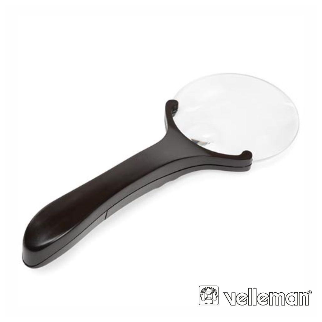 Expositor 12 Lupas 2.5x 4x C/ 2 Leds - NOVEDUC Equipamento Laboratório e Formação Profissional
