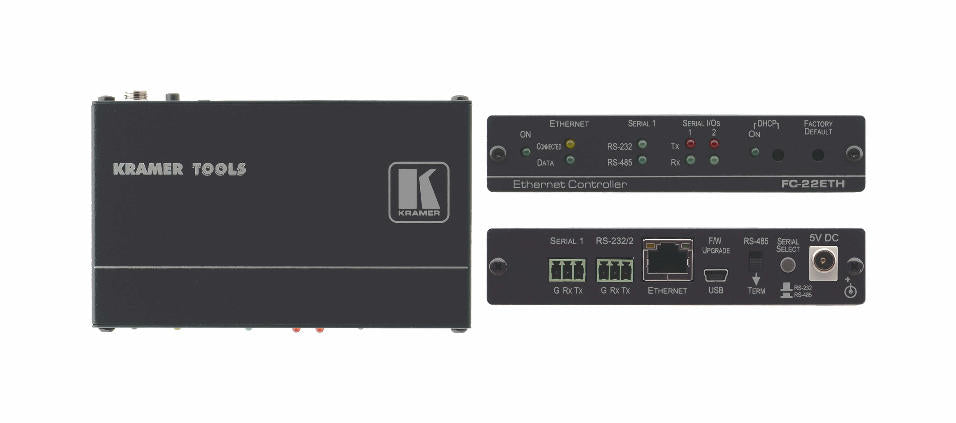 FC-22ETH PORTA DE CONTROL 2 PTO SERIE - NOVEDUC Equipamento Laboratório e Formação Profissional
