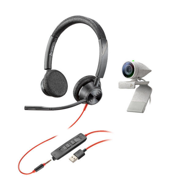 KIT ESTUDIO P5 + AURICULARES BLACKWIRE 3325 - NOVEDUC Equipamento Laboratório e Formação Profissional