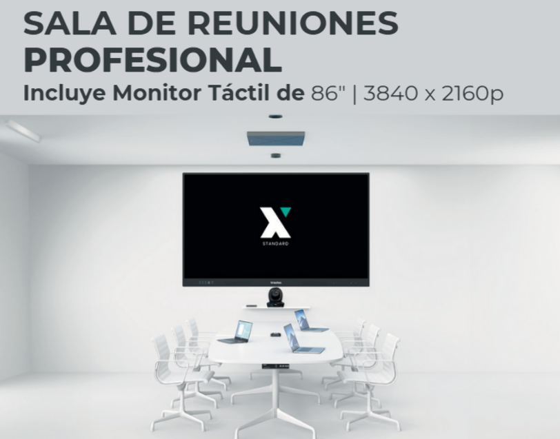 KIT SALA DE REUNIÕES PROFISSIONAL - NOVEDUC Equipamento Laboratório e Formação Profissional