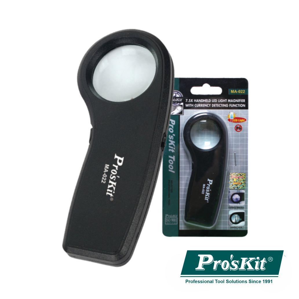 Lupa C/ Iluminação 1 LED 1 LED UV - NOVEDUC Equipamento Laboratório e Formação Profissional