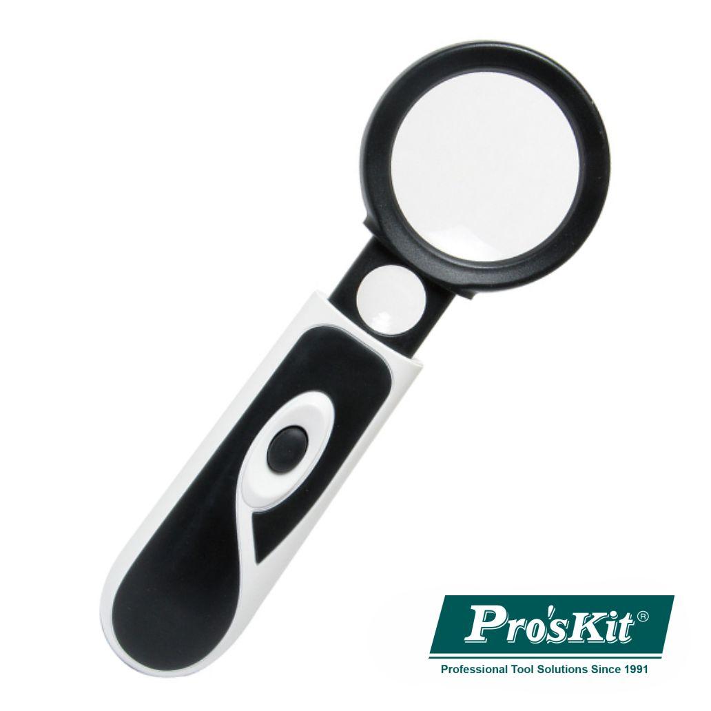 Lupa De Bolso 3x 20x C/ LED - NOVEDUC Equipamento Laboratório e Formação Profissional