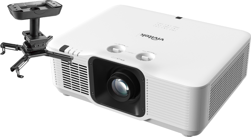 Projetor Vivitek DU5053Z-WH 7500 ANSI WUXGA Laser com Suporte de Tecto SPT-24 - NOVEDUC Equipamento Laboratório e Formação Profissional