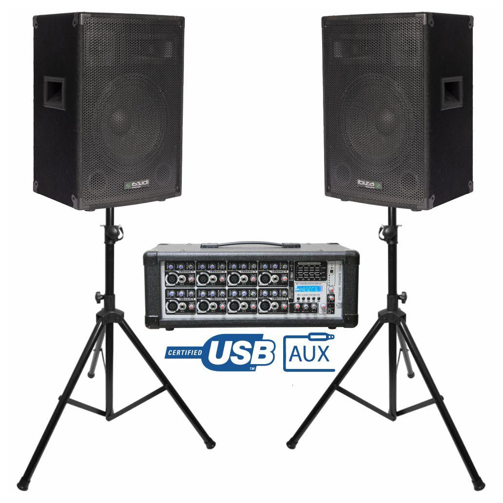 Sistema de Som Amplificado 1400W