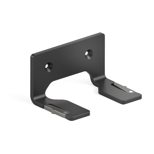 SUPORTE CAIXA MEDIAHUB 2, PAREDE COR:PRETO - NOVEDUC Equipamento Laboratório e Formação Profissional