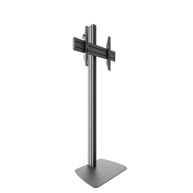 SUPORTE DE CHÃO PARA MONITOR STDV100 DE 40"-75" ATÉ 600x400 80 KG - NOVEDUC Equipamento Laboratório e Formação Profissional