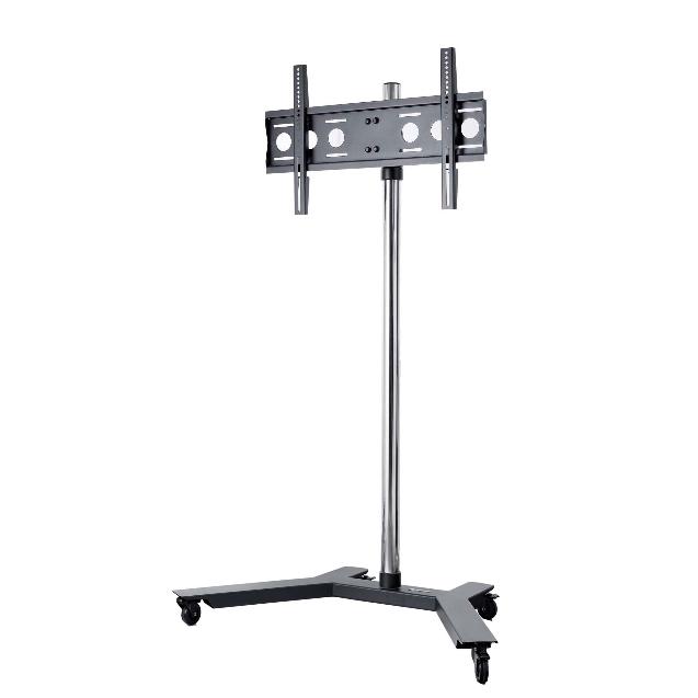 SUPORTE DE MONITOR DE PISO MÓVEL PARA MASTRO DE 42"-65" 2,1 M. - NOVEDUC Equipamento Laboratório e Formação Profissional