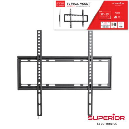 Suporte Lcd/Led 37/70" Fixo Slim Vesa 600/400 35Kg - NOVEDUC Equipamento Laboratório e Formação Profissional