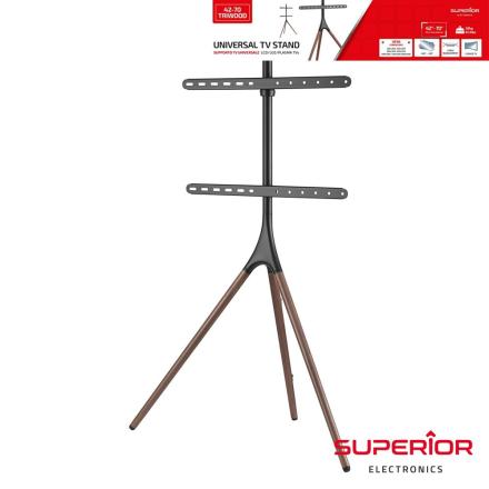 Suporte Lcd/Led/Curvo De Chão 42"70" Superior - NOVEDUC Equipamento Laboratório e Formação Profissional