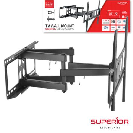Suporte Lcd/Led/Plasma Tvs 37"70" Parede Superior - NOVEDUC Equipamento Laboratório e Formação Profissional