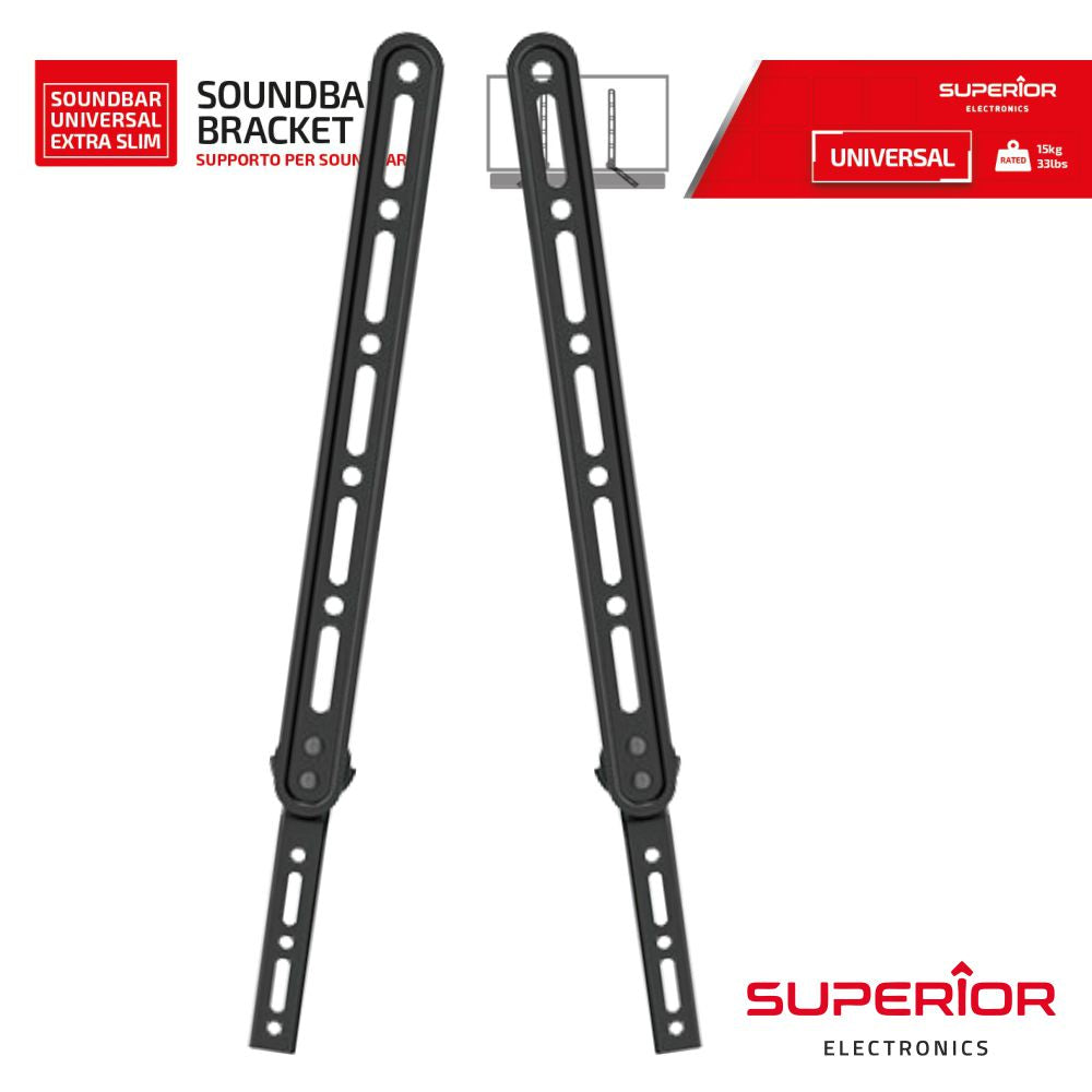 Suporte Lcd/Led Universal P/ Coluna Soundbar - NOVEDUC Equipamento Laboratório e Formação Profissional