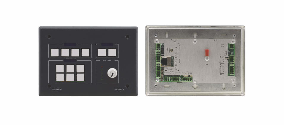 TECLADO DE CONTROLO RC-74DL 12 BOTÕES ETH - NOVEDUC Equipamento Laboratório e Formação Profissional