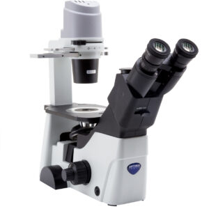Microscópio de contraste de fase invertida IM-300, 400x, IOS LWD PLAN - NOVEDUC Equipamento Laboratório e Formação Profissional