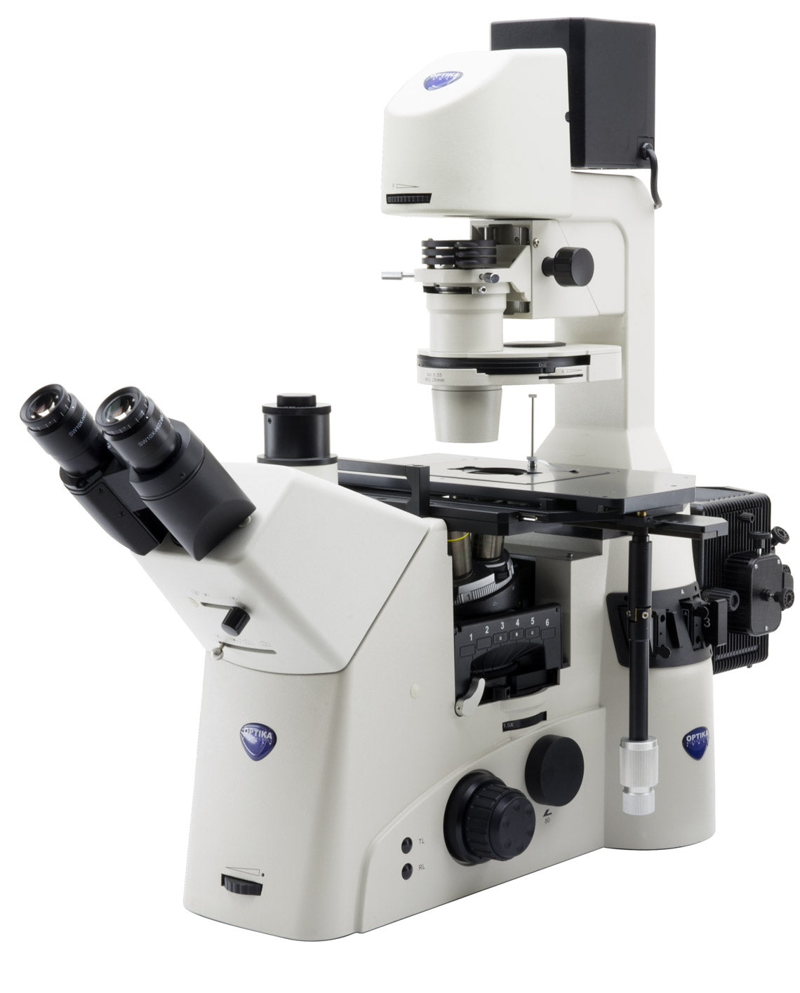 Microscópio de pesquisa invertido IM-7, IOS, sem objetivas - NOVEDUC Equipamento Laboratório e Formação Profissional