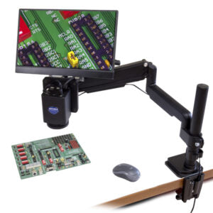 Sistema de Inspeção e Medição IS-4K com Autofoco, 4K Ultra HD, em stand industrial, com
ecrã - NOVEDUC Equipamento Laboratório e Formação Profissional