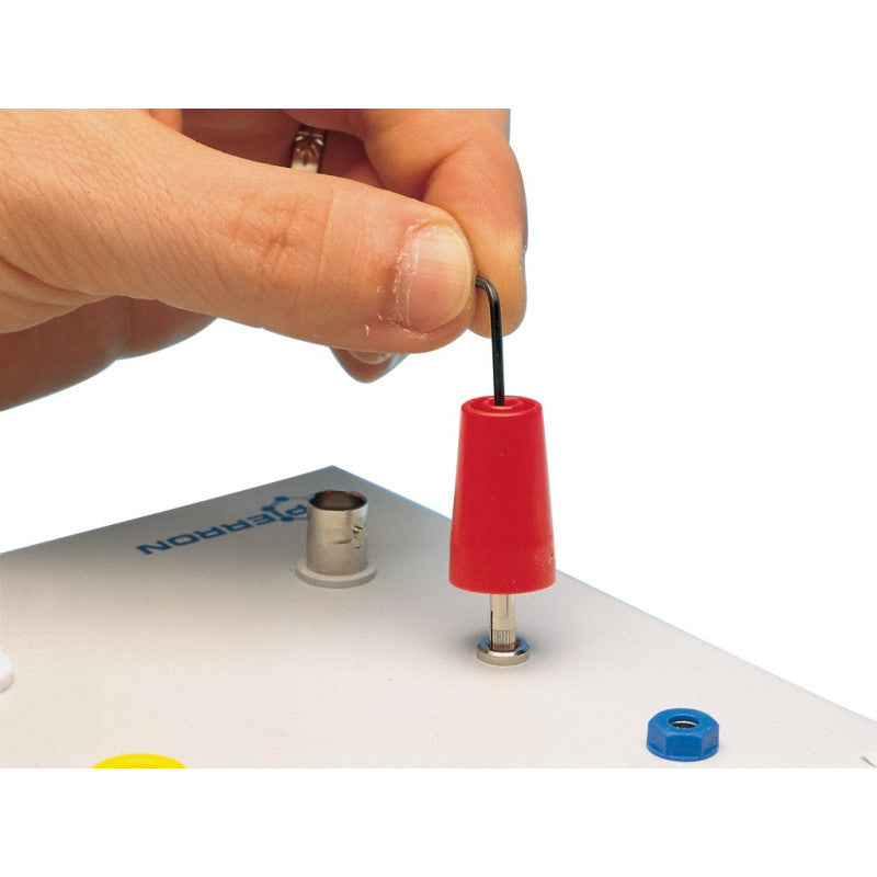 Adaptador De Segurança Preto - NOVEDUC Equipamento Laboratório e Formação Profissional