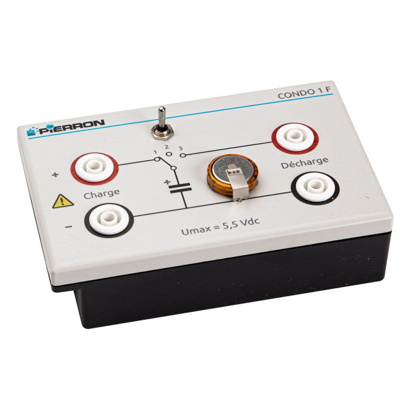 Capacitor De 1F - NOVEDUC Equipamento Laboratório e Formação Profissional