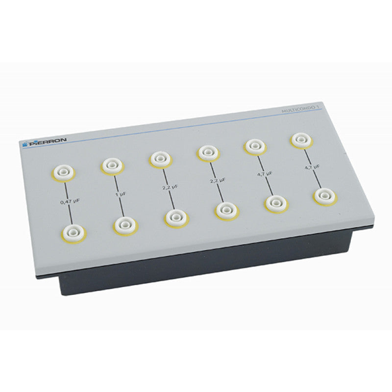 Capacitores Valores Fortes: Multicondo 1® - NOVEDUC Equipamento Laboratório e Formação Profissional
