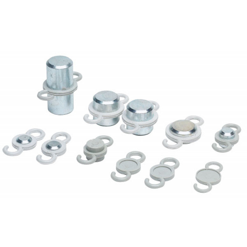 Conjunto 11 Massas Com Ganchos - 500G - NOVEDUC Equipamento Laboratório e Formação Profissional