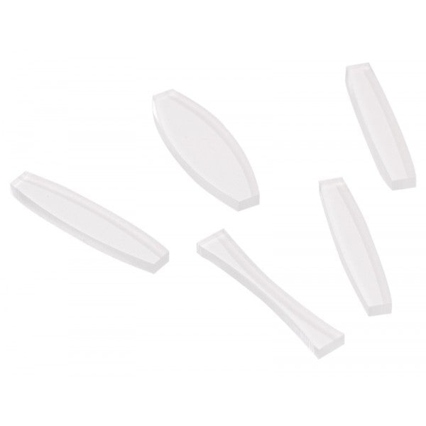 Conjunto De 5 Lentes Espessas - NOVEDUC Equipamento Laboratório e Formação Profissional