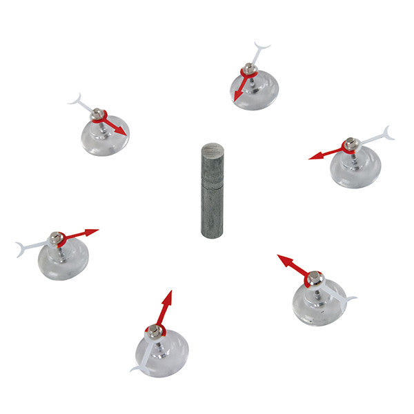 Conjunto De 6 Agulhas Magnéticas - NOVEDUC Equipamento Laboratório e Formação Profissional