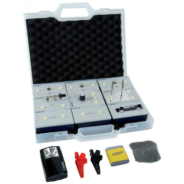 Conjunto De Eletricidade Didático - NOVEDUC Equipamento Laboratório e Formação Profissional