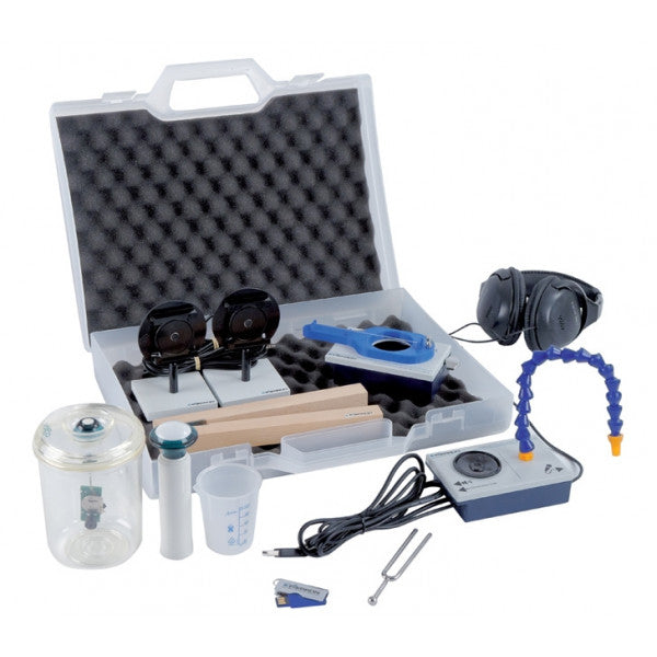 Conjunto Estudo Sons - NOVEDUC Equipamento Laboratório e Formação Profissional