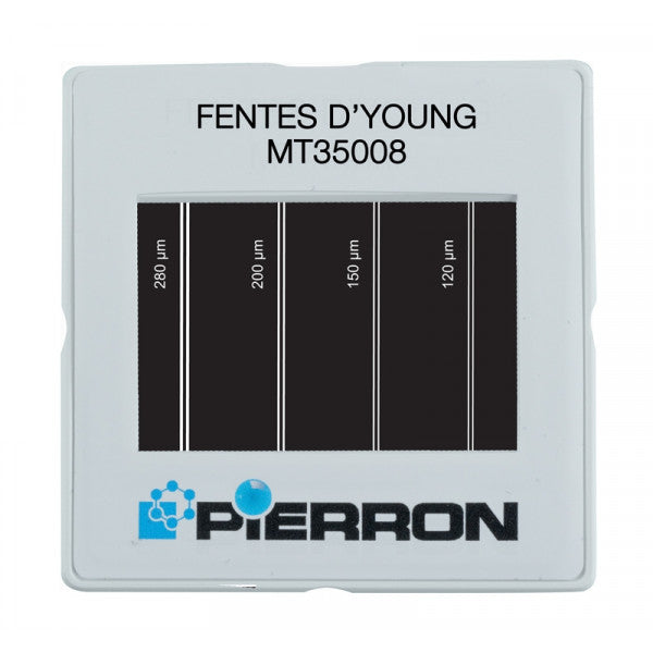 Diapositivo 4 Fendas Young - NOVEDUC Equipamento Laboratório e Formação Profissional