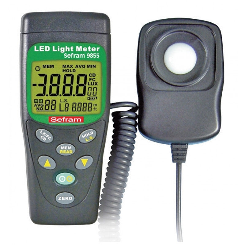 Luxímetro Led - NOVEDUC Equipamento Laboratório e Formação Profissional