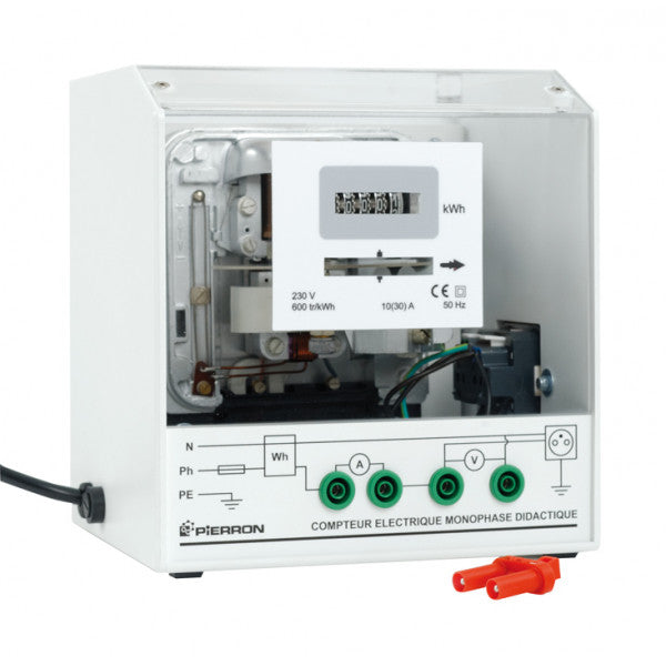 Quadro Elétrico Monofásico Didático - NOVEDUC Equipamento Laboratório e Formação Profissional