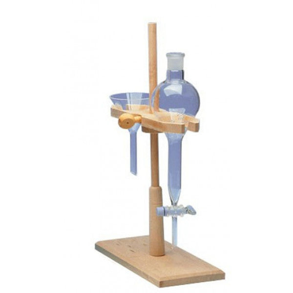 Suporte Duplo P/ Funis Ou Ampolas De Decantação - NOVEDUC Equipamento Laboratório e Formação Profissional