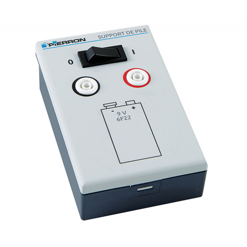 Suporte Para Bateria De 9 V - NOVEDUC Equipamento Laboratório e Formação Profissional